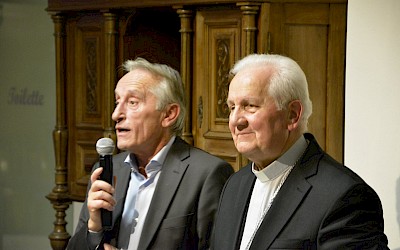 Sobota, 16. november 2019, srečanje s škofom Franjo Komarico