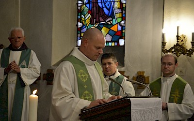 Sobota, 16. november 2019, srečanje s škofom Franjo Komarico