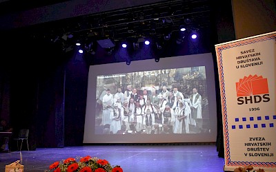 10. Zbor hrvaške kulture v Ljubljani 01.10.2022 nastop HKD Velenje