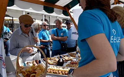 Osjeti Hrvatsku, Ljubljana, Pogačarjev trg, sobota 24.06.2023 SHDS & HKD Velenje & Vinarija Povratak