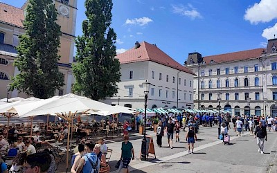 Osjeti Hrvatsku, Ljubljana, Pogačarjev trg, sobota 24.06.2023 SHDS & HKD Velenje & Vinarija Povratak
