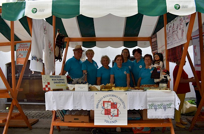 Osjeti Hrvatsku, Ljubljana, Pogačarjev trg, 22.06.2024 SHDS & HKD Velenje